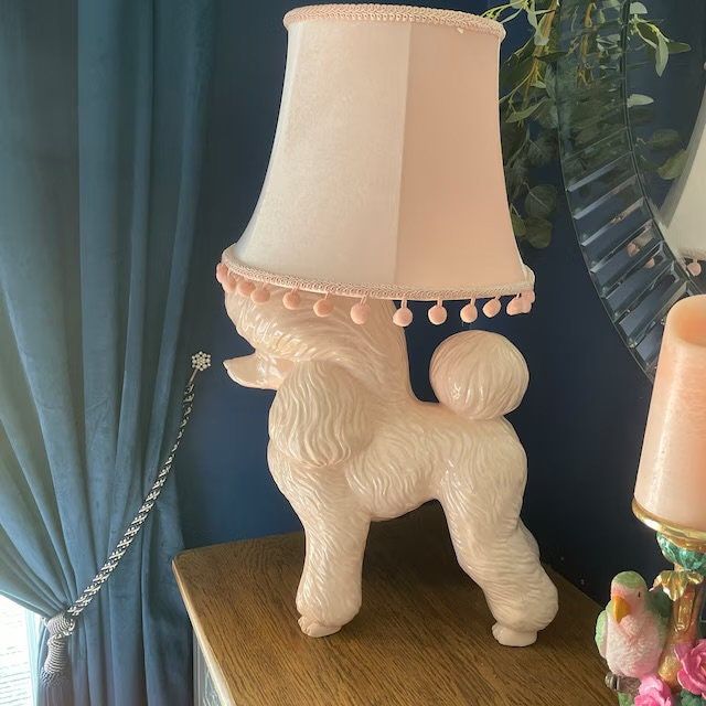 3D Poodle lamp