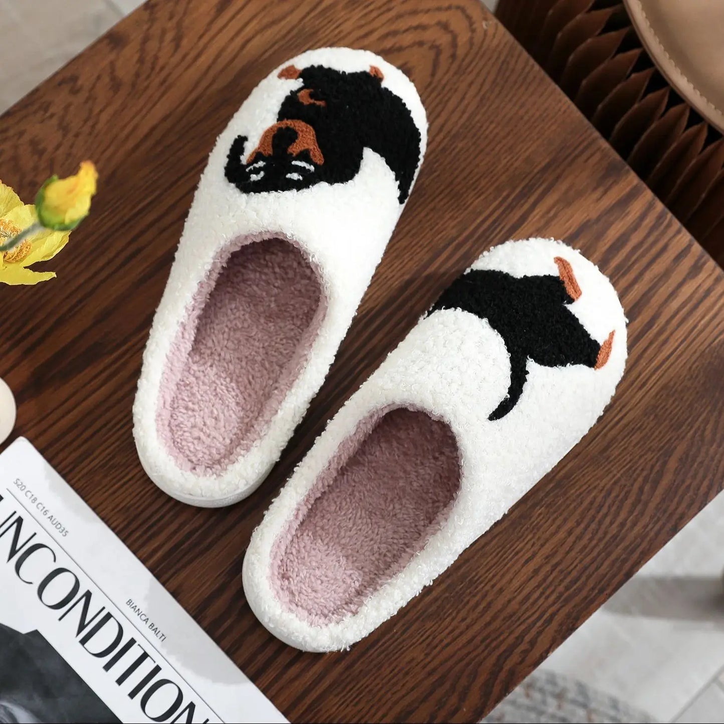 Dachshund Warm Indoor Slippers