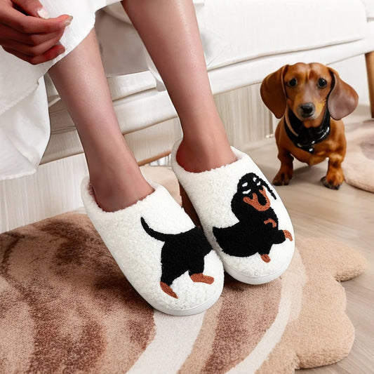 Dachshund Warm Indoor Slippers