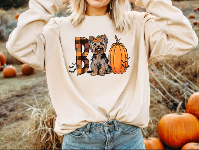 Yorkie Halloween Sweatshirt