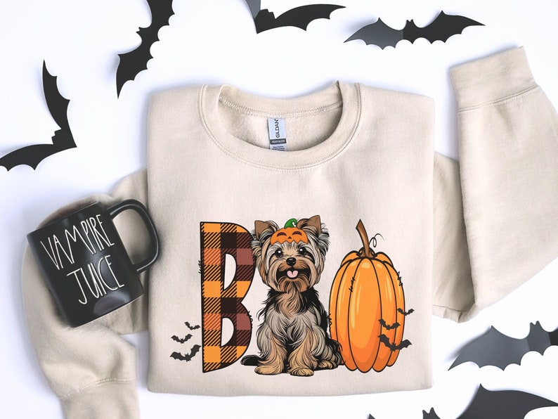 Yorkie Halloween Sweatshirt