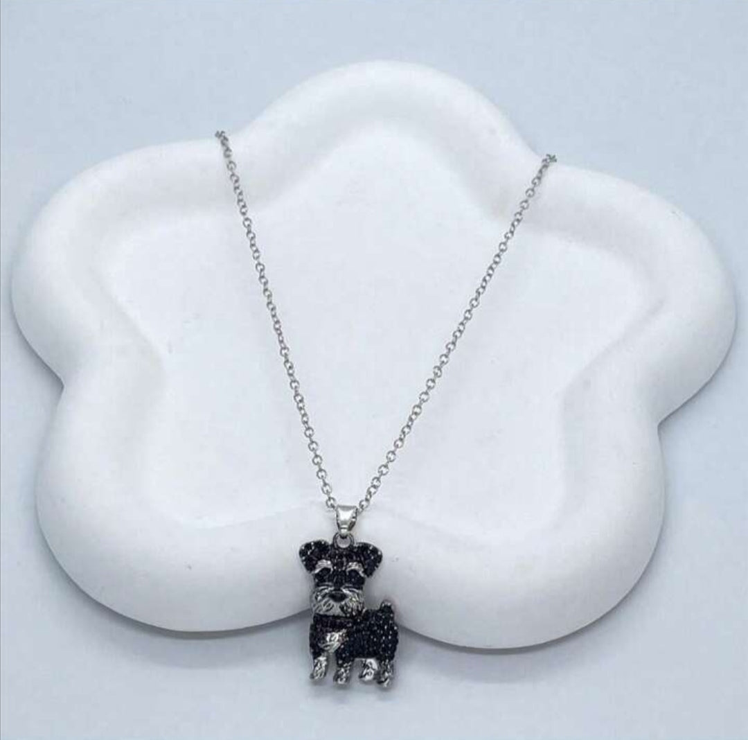 Schnauzer Necklace By Havanex