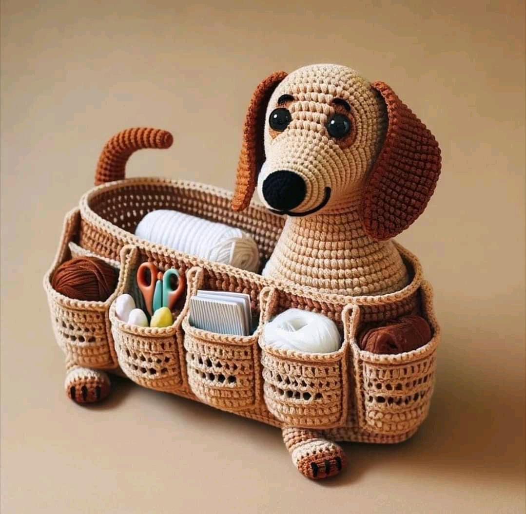 Dachshund Crochet Bag By Havanex