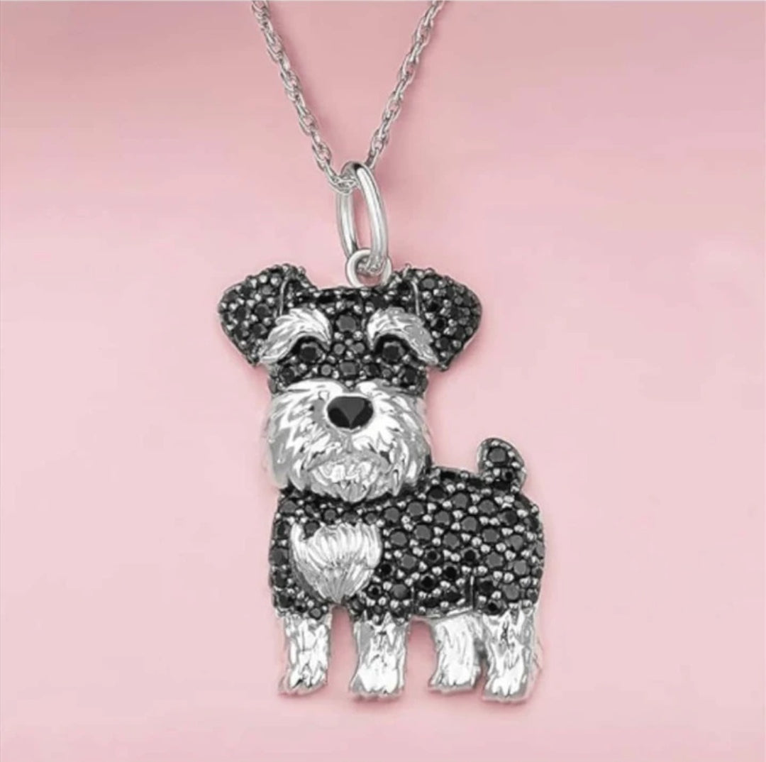 Schnauzer Necklace By Havanex