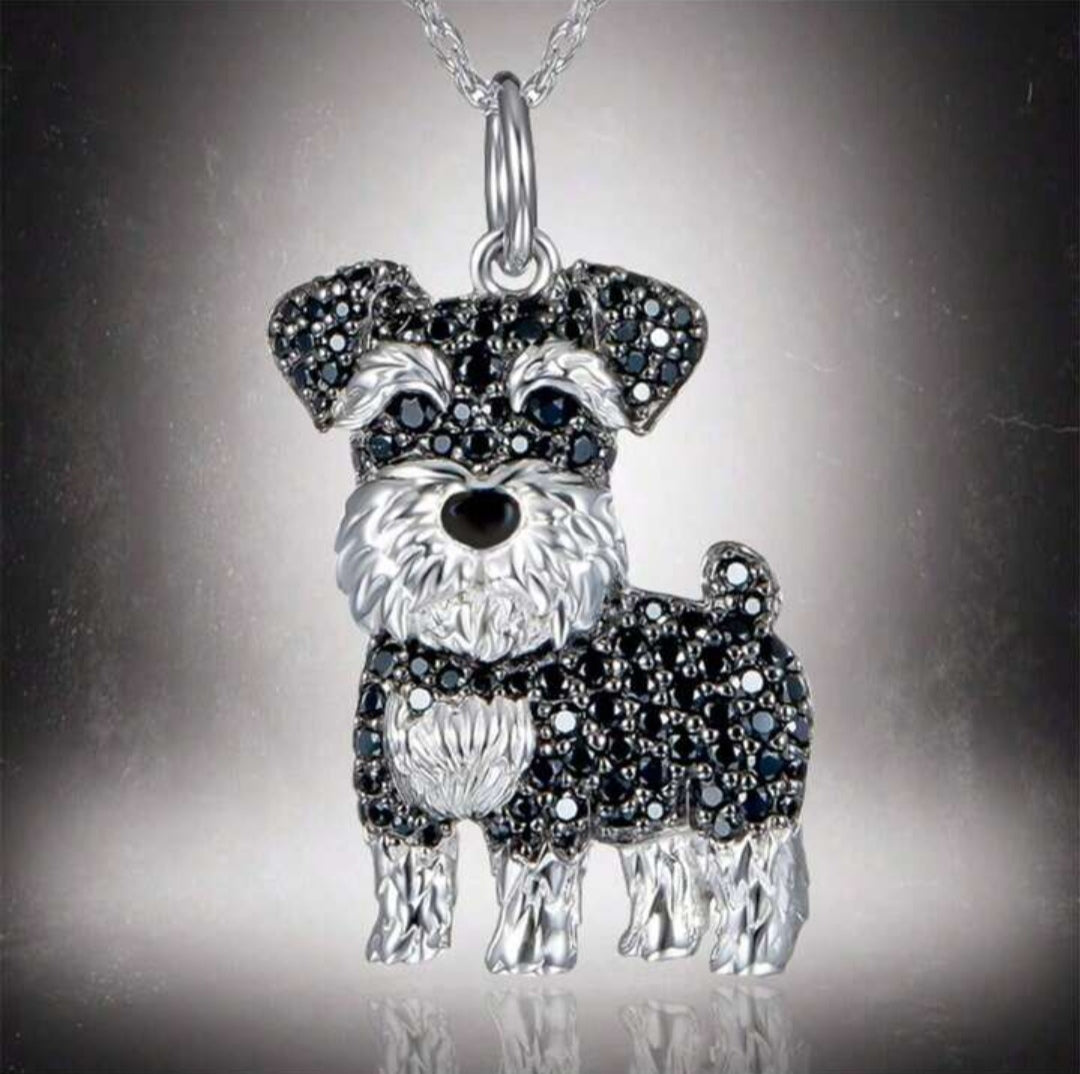 Schnauzer Necklace By Havanex