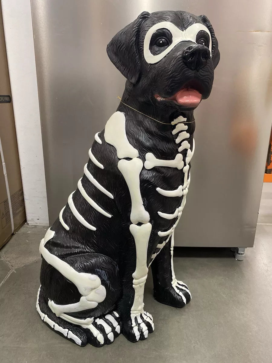 Labrador Halloween Sculpture