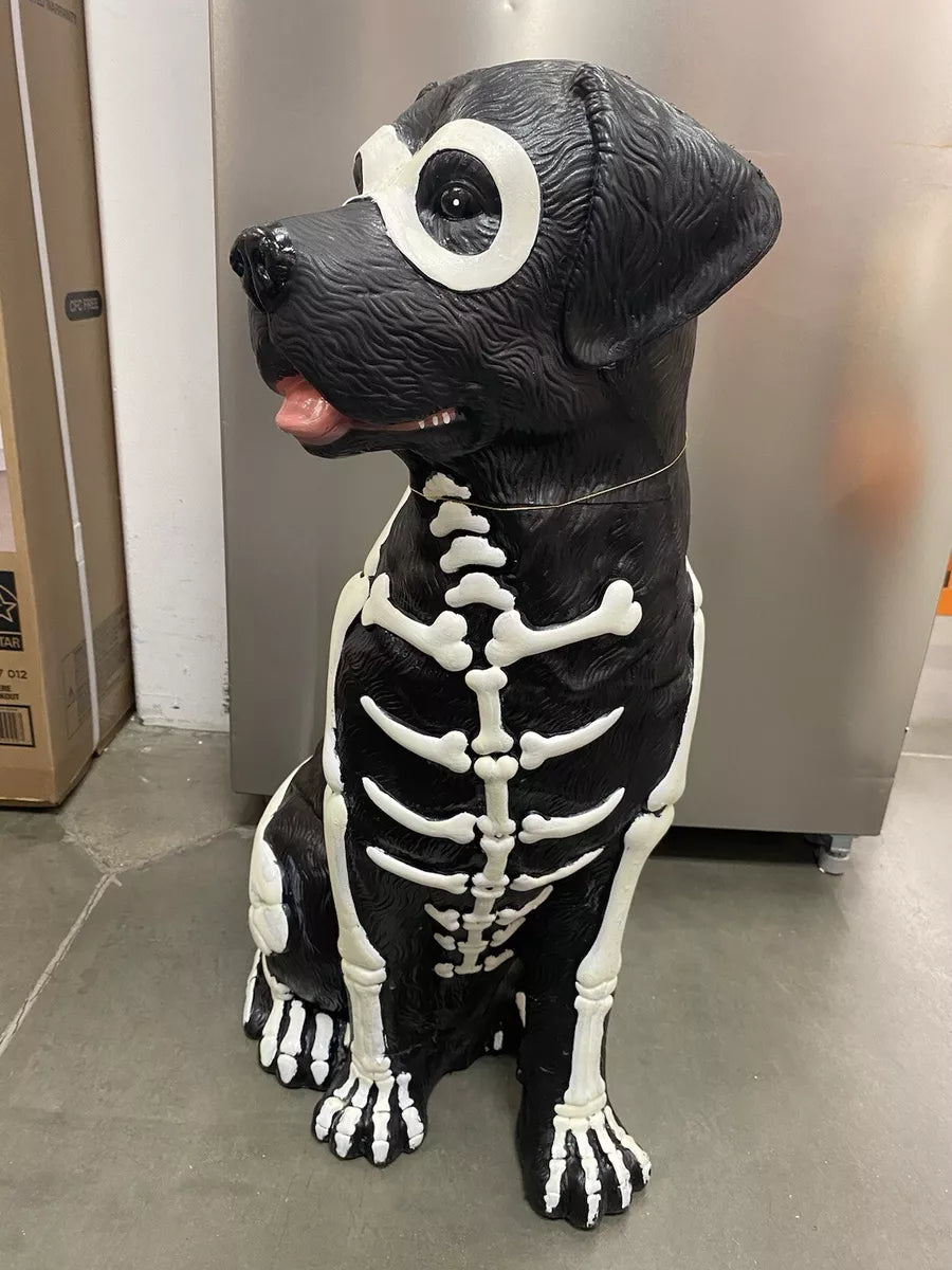 Labrador Halloween Sculpture