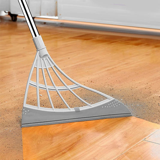 Multi-Functional Wiper Broom and Mop