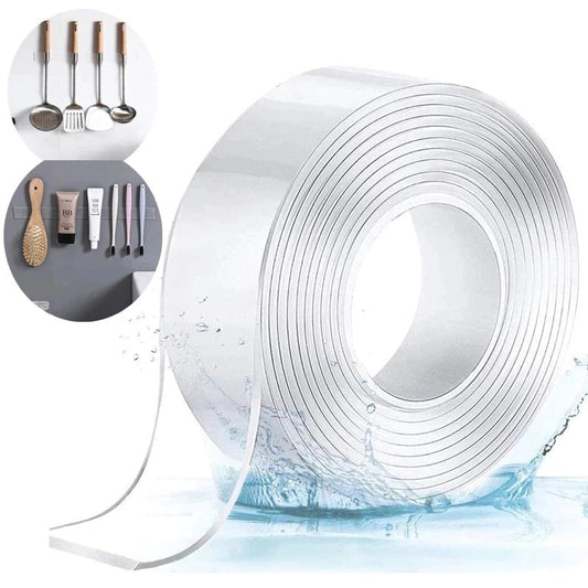 Strong Transparent Double-Sided Reusable Tape