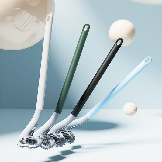 Brosse de toilette en silicone avec support Golf