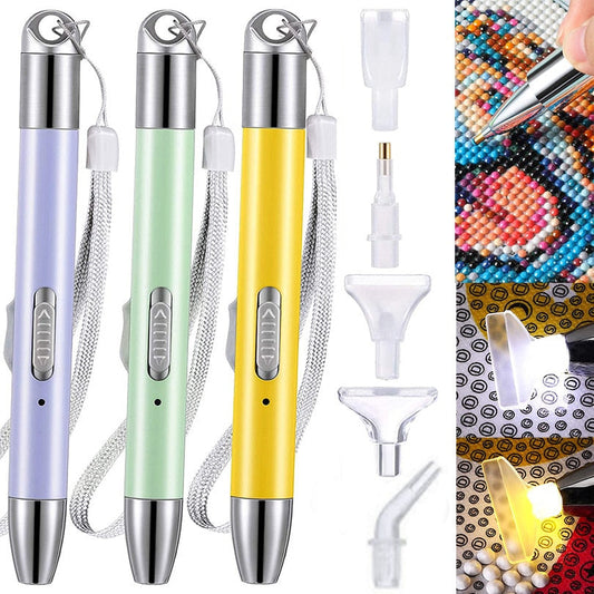 Stylo LED USB pour peinture diamant