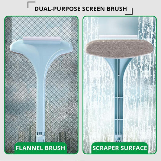 Multi-Functional Window Screen Cleaning Brush