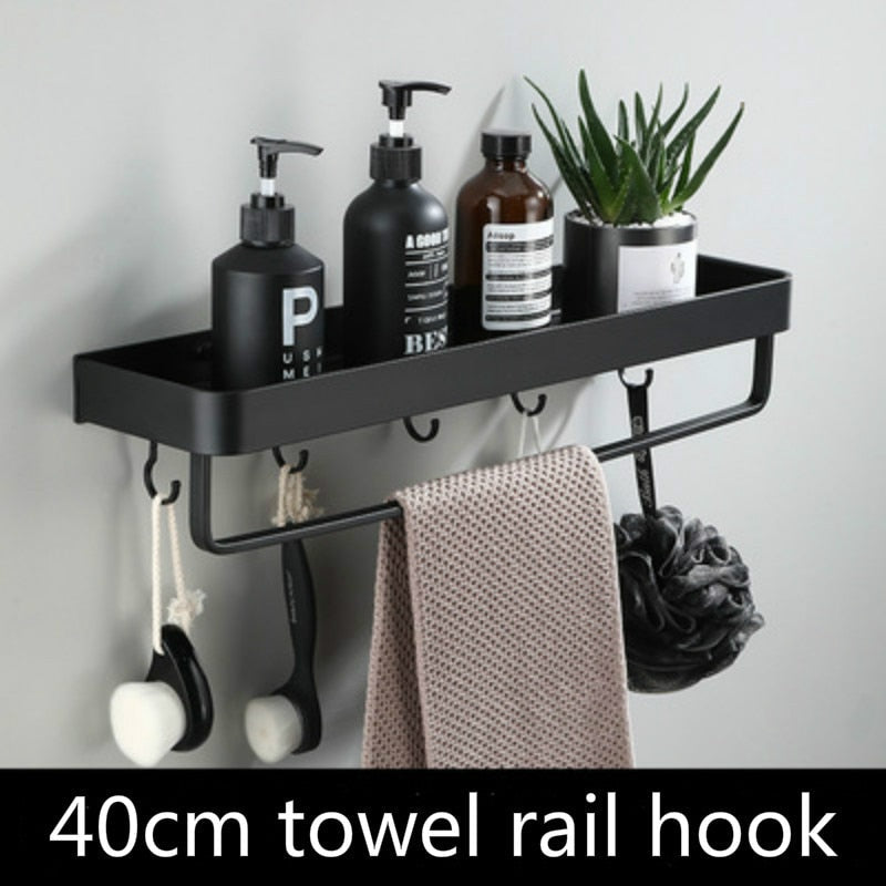 Classic Aluminum Floating Storage Shelf