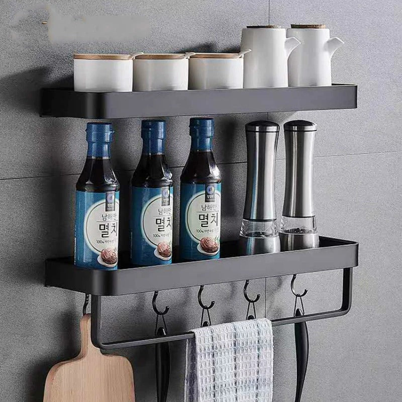 Classic Aluminum Floating Storage Shelf