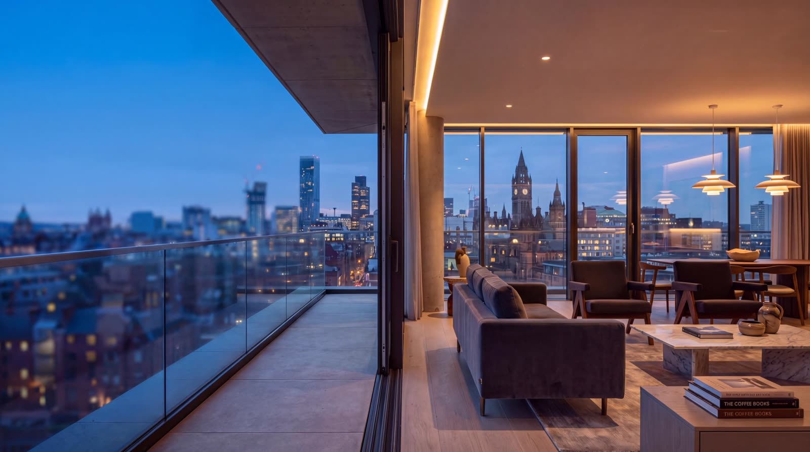 Manchester city-centre penthouse