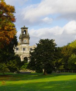 Trentham Hall Ruins historical landmark in Stoke-on-Trent, England